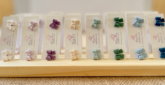 Coquette Bow Stud