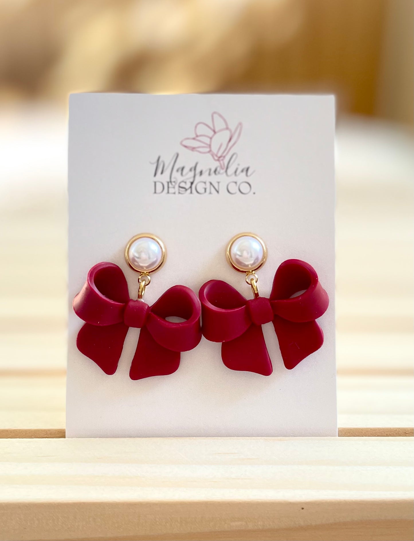 Coquette Bow Dangle