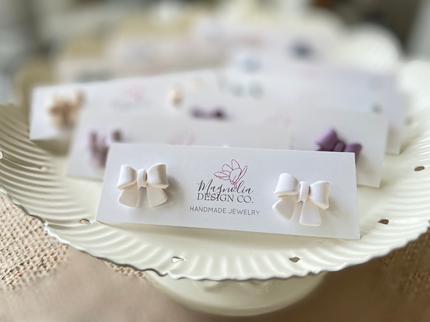 Coquette Bow Stud